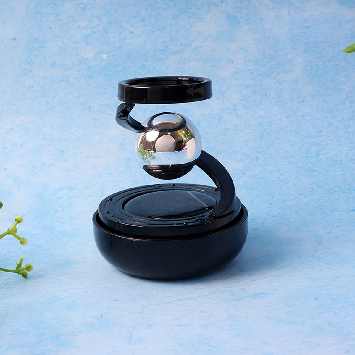 Premium Solar-powered Rotating Car Air Freshener (1 Pc)