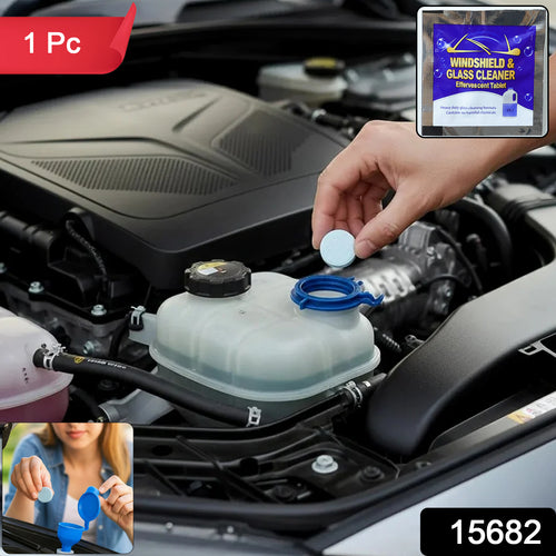 Car Windshield Glass Cleaning Effervescent Tablet (1 Pc)